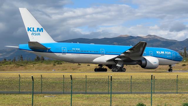 PH-BQK:Boeing 777-200:KLM
